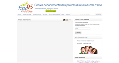 Desktop Screenshot of fcpe95.com